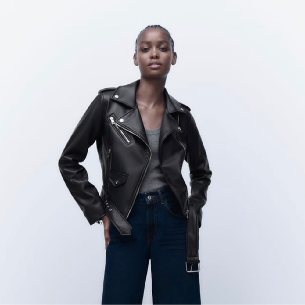 Leather jacket
